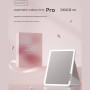 Зеркало для макияжа Xiaomi DOCO 11 с подсветкой, Pink