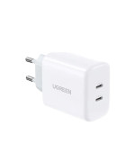 Мережевий Зарядний пристрій UGREEN CD243 UGR-10343 USB-C Fast Charger 40W EU, White