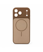 Чохол Silicone MAG COVER для iPhone 17 Pro Max, Brown