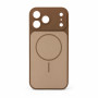 Чохол Silicone MAG COVER для iPhone 17 Pro Max, Brown