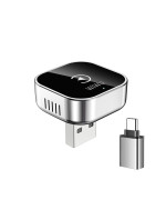 Автомобильный беспроводной адаптер WIWU Wi-CP003 USB / Type-C, Silver
