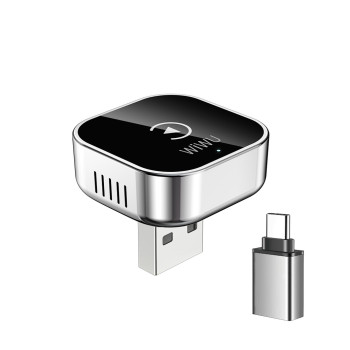 Автомобильный беспроводной адаптер WIWU Wi-CP003 USB / Type-C, Silver