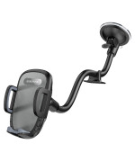 Автомобильный держатель для мобильного BOROFONE BH54 Racer windshield car holder, Black