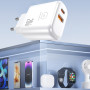 Мережевий зарядний пристрій WUW C276 PD20W, White
