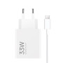 Мережевий зарядний пристрій Xiaomi Wall Charger PD33W / QC3.0 Cable Type-C, White