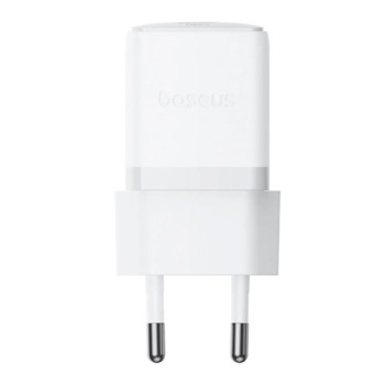 Сетевое зарядное устройство Baseus Palm Fast Charger 20W с кабелем Lightning, White