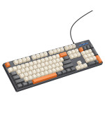 Проводная клавиатура HOCO GM61 Murphy 3-color (Ukrainian version) 104 клавиши, Star gray