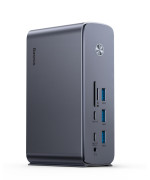 USB - хаб Baseus UnionJoy 17 - Port Triple - Display, Grey