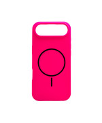 Чехол Cosmic Silicone Case Magnetic для iPhone 17 Air, Shiny Pink