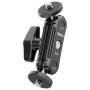 Шарнирный крепеж Ulanzi R102 Dual 1/4'' Grip, Black