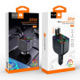 Автомобильное зарядное устройство с FM-модулятором WUW C237 25W, Black