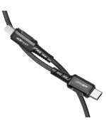 Кабель ACEFAST C1-01 Type-C to Lightning 1.2m 30W, Black