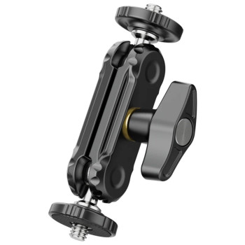 Шарнирный крепеж Ulanzi R102 Dual 1/4'' Grip, Black