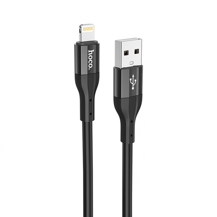 Data - кабель HOCO X72 USB-A to Lightning, Black