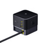Зарядний пристрій Baseus Super GaN Desktop Charger PD100W / QC3.0, Cosmic-Black