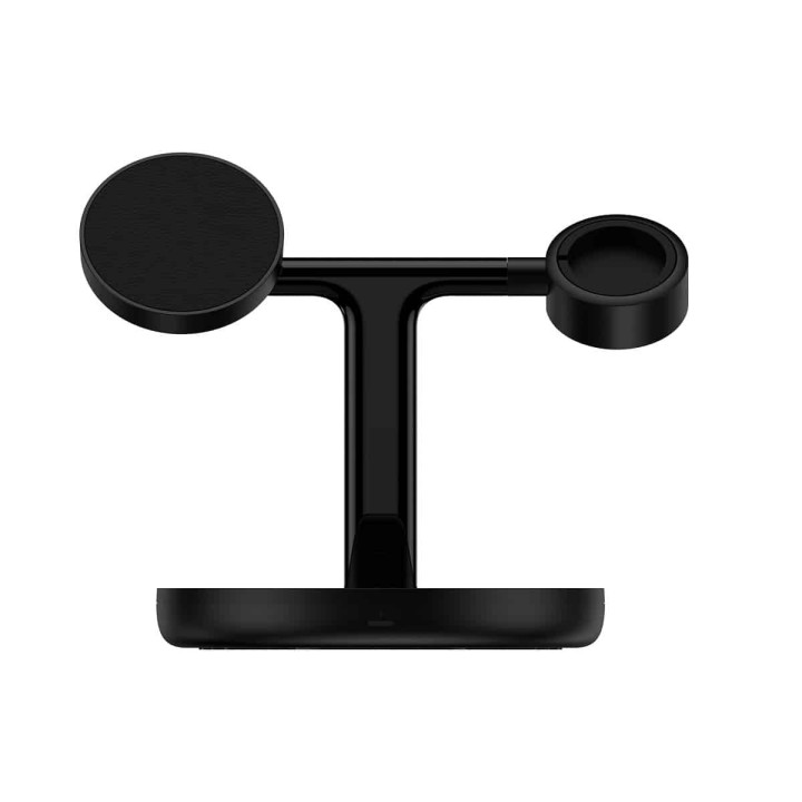 Бездротовий зарядний пристрій Baseus Swan 3-in-1 Wireless Magnetic Charging Bracket 20W, Black