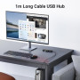 USB HUB UGREEN CM219 4-Port USB 3.0 1m, Black