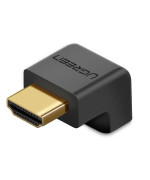 Адаптер UGREEN HDMI 4K Adapter Male to Female Down-angled, Black
