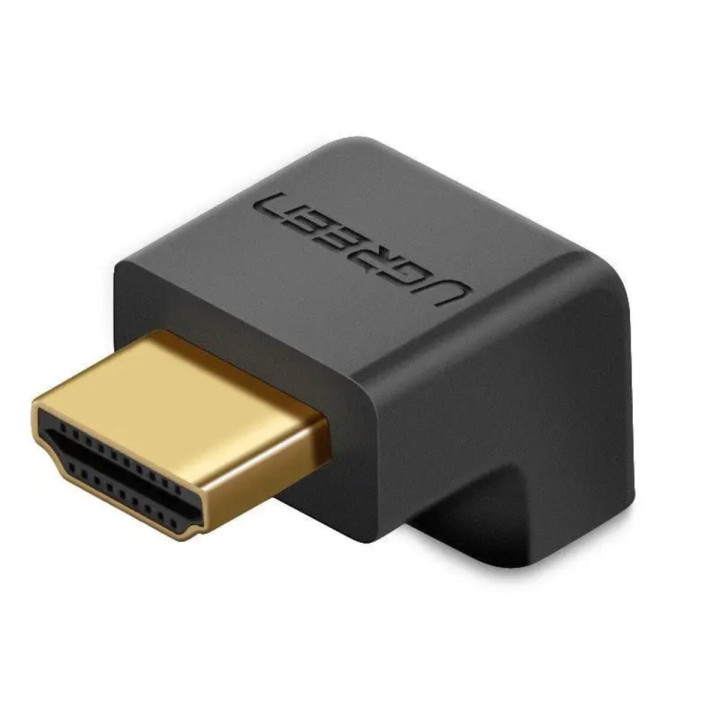 Адаптер UGREEN HDMI 4K Adapter Male to Female Down-angled, Black