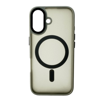 Чохол Cosmic Magnetic Color HQ для iPhone 16, Grey