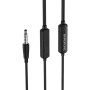 Провідні вакуумні навушники BOROFONE BM39 Refined chant 1.2m, Black