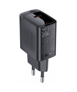 Сетевое зарядное устройство ACEFAST A82 PD20W / QC3.0, Black