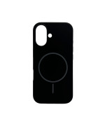Чехол Cosmic Silicone Case Magnetic для iPhone 16, Black