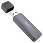 Картридер HOCO HB45 2 in 1 USB 3.0 OTG, Gray