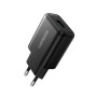 Сетевое зарядное устройство UGREEN CD122 UGR-70273 QC3.0 USB Fast Charger EU, Black