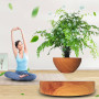 Магнитный левитационный горшок для растений HCNT Magnetic Levitating Pot M10-PS Wood Grain