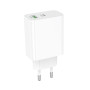 Мережевий зарядний пристрій BOROFONE BA108A PD30W, White