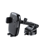 Автотримач для телефона ACEFAST D49 з підтримкою безпровідної зарядки, Black