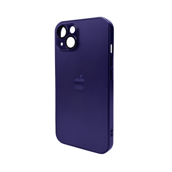 Чохол AG Glass Matt Frame Color для iPhone 13, Deep Purple