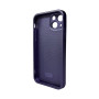 Чохол AG Glass Matt Frame Color для iPhone 13, Deep Purple