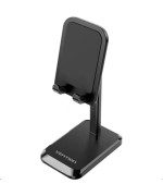 Тримач для телефону Height Adjustable Desktop Cell Phone Stand Black Aluminum Alloy Type, Black