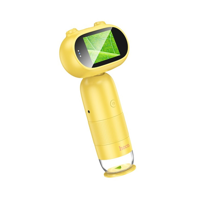 Дитячий мікроскоп HOCO DV206 800mAh, Yellow