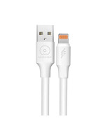 Data-Кабель WUW X169 USB to Lightning 5А 1m, White