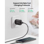 Сетевое зарядное устройство UGREEN CD122 UGR-70273 QC3.0 USB Fast Charger EU, Black