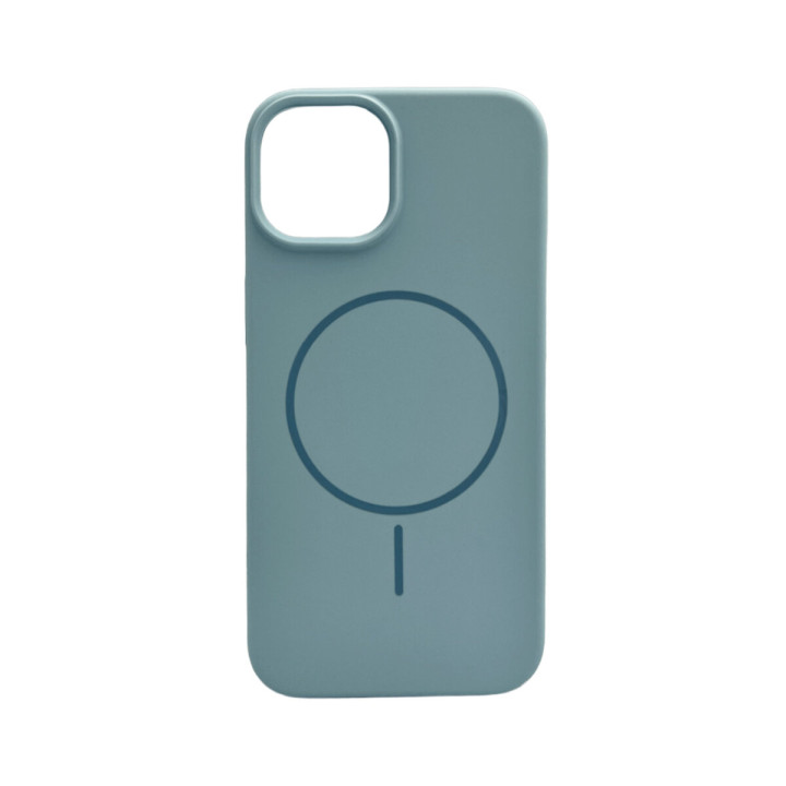 Чехол Cosmic Silicone Case Magnetic для iPhone 14, Sky Blue