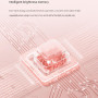 Зеркало для макияжа Xiaomi DOCO 11 с подсветкой, Pink
