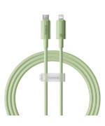 Кабель Baseus Habitat Series Fast Charging Type-C to Lightning 20W 1m, Natural Green