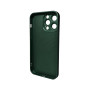 Чехол AG Glass Matt Frame Color для iPhone 15 Pro Max, Green