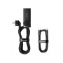 Сетевое зарядное устройство Baseus GaN3 Pro Desktop Powerstrip AC 2USB / 2Type-C 100W EU Cable Type-C to Type-C 1m, Black