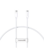 Data - Кабель Baseus Superior Series USB-C to Type-C 240W 1.8 м, Moon-White