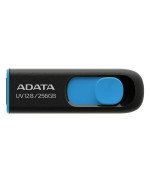 USB флешка Flash Drive A-DATA UV 128 USB 3.2  256Gb, Black / Blue