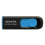 USB флешка Flash Drive A-DATA UV 128 USB 3.2  256Gb, Black / Blue