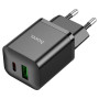 Сетевое зарядное устройство HOCO N28 Founder USB QC3.0/Type-C PD20W, Black