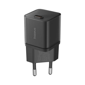 Мережевий зарядний пристрій Baseus GaN5S PD30W / QC3.0, Black