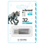 USB - флешка Wibrand USB 2.0 Cougar 32Gb, Silver