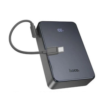 Внешний аккумулятор Power Bank HOCO J170A 20000mAh, Metal Gray